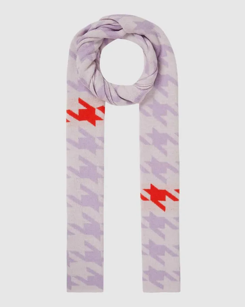 UNIO Schal aus Schurwoll-Kaschmir-Mix Modell 'Hilja Lavender