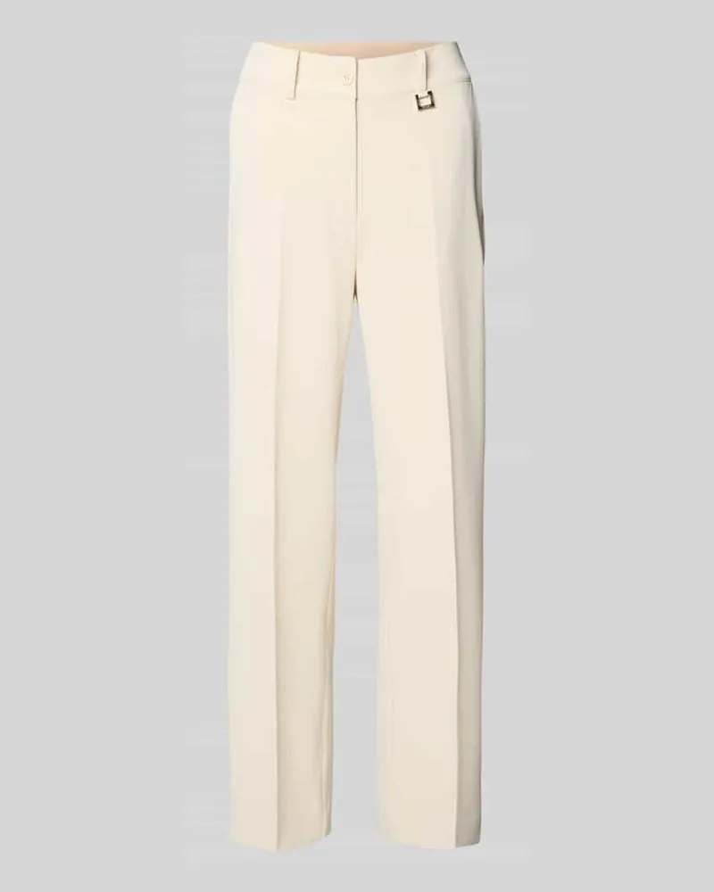 JOOP! Hose mit elastischem Bund und Bügelfalten Modell 'Philomena Beige
