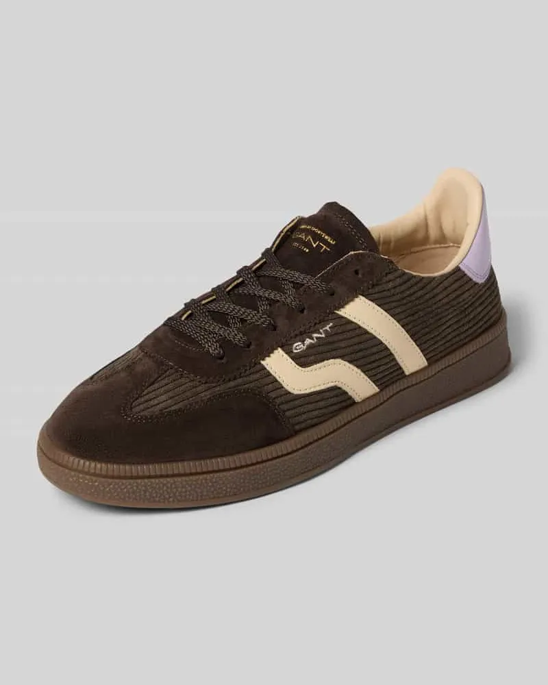 Gant Sneaker aus echtem Rindsleder Modell 'Cuzmani Offwhite