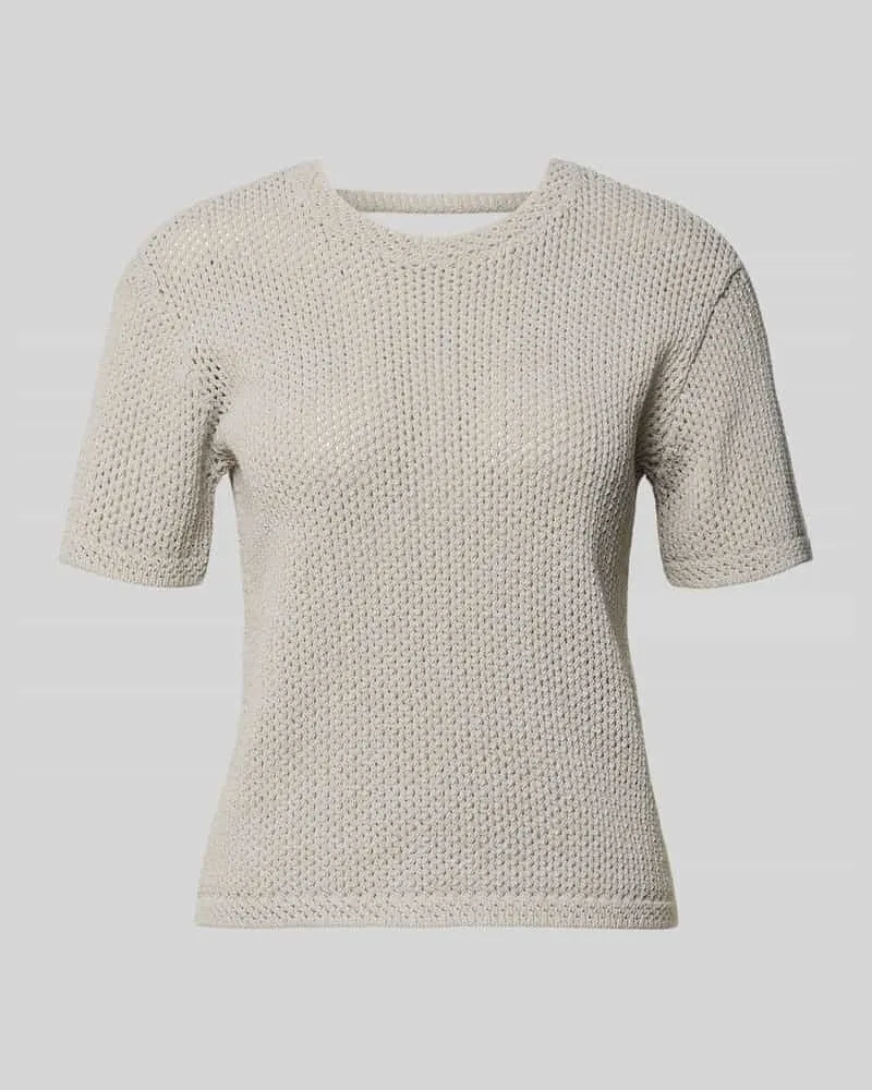 Armani Exchange Strickshirt mit Rundhalsausschnitt Lind