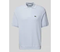 Relaxed Fit Poloshirt mit Logo-Badge