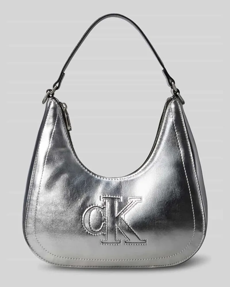 Calvin Klein Umhängetasche mit Logo-Detail Silber
