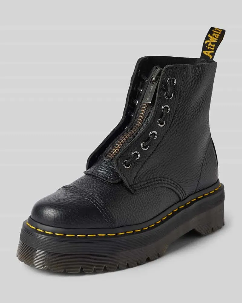 Dr.Martens Lederboots mit Plateausohle Modell 'SINCLAIR Black