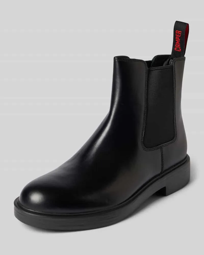 Camper Boots aus echtem Leder Modell 'Dean Black