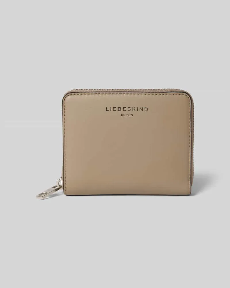 Liebeskind Portemonnaie mit Logo-Prägung Modell 'Conny Beige