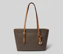 Shopper mit Logo-Muster Modell 'QUINN