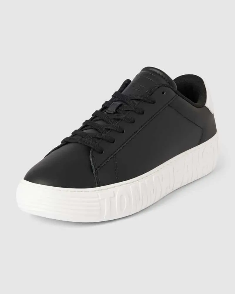 Tommy Hilfiger Sneaker in unifarbenem Design Black