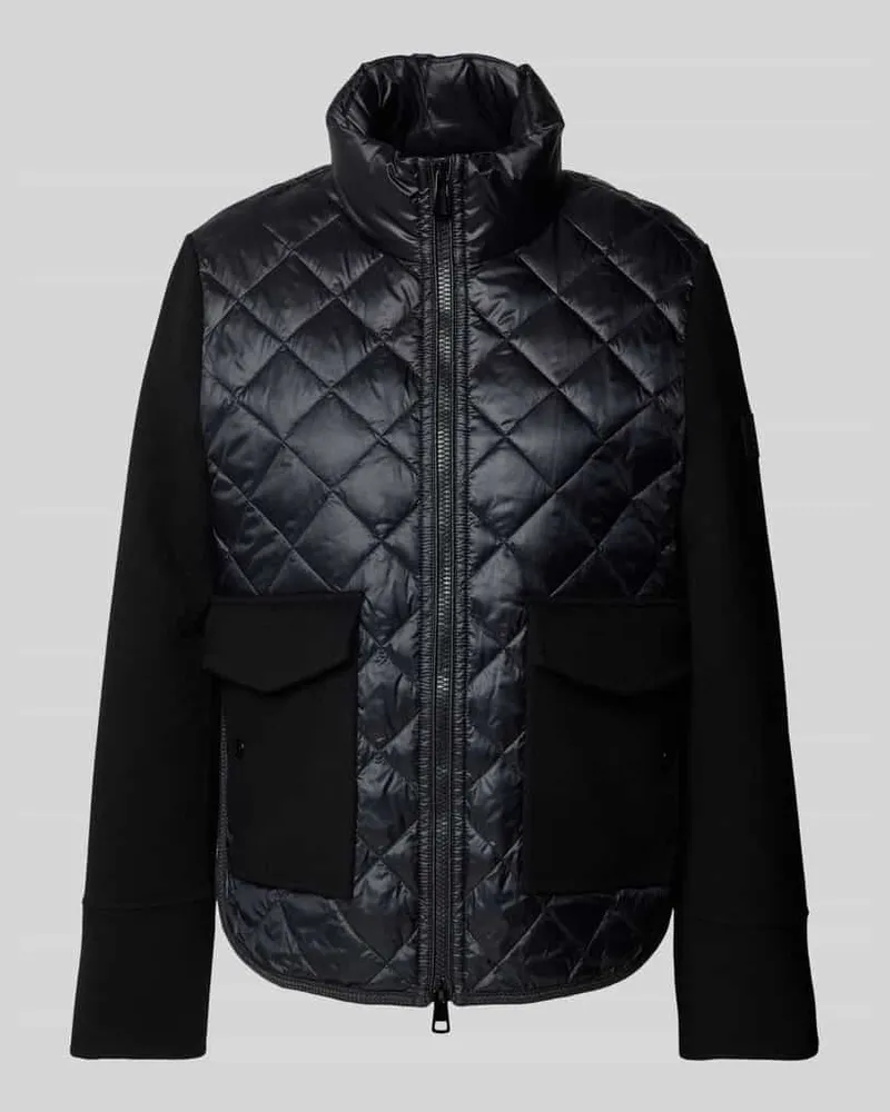 Marc Cain Steppjacke mit Stehkragen Black