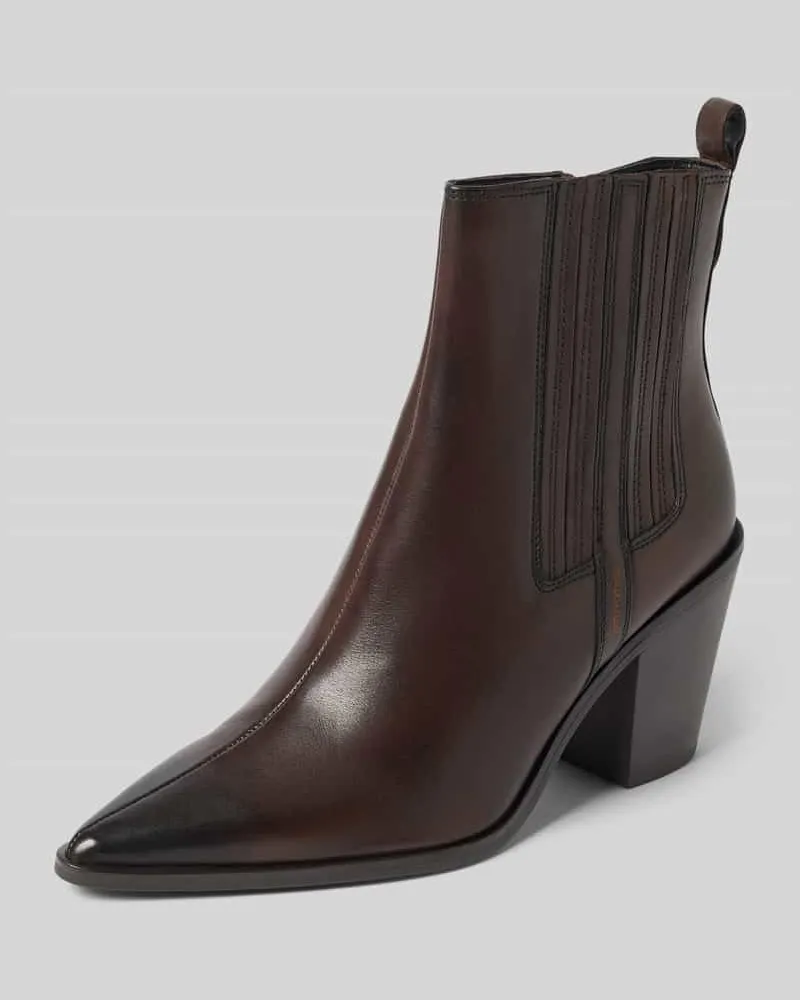 Tamaris Stiefelette aus Rindnappa mit Blockabsatz Hazel