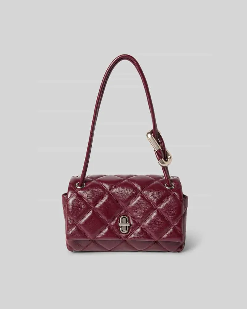Marc Jacobs Shoulder Bag in Stepp-Optik Bordeaux