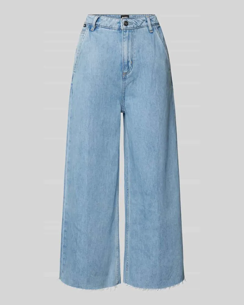 HUGO BOSS Jeans mit französischen Eingrifftaschen Modell 'SORCEROUS Hellblau