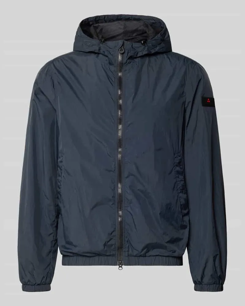 Peuterey Jacke mit Kapuze Modell 'NIGLE Marine