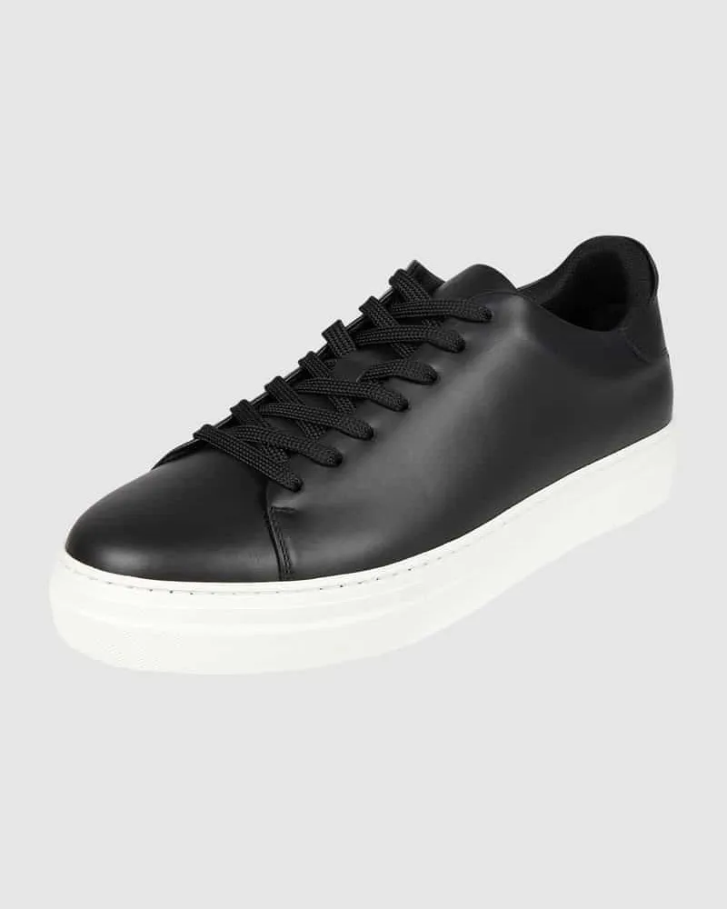 Selected Homme Sneaker aus Leder Modell 'David Black