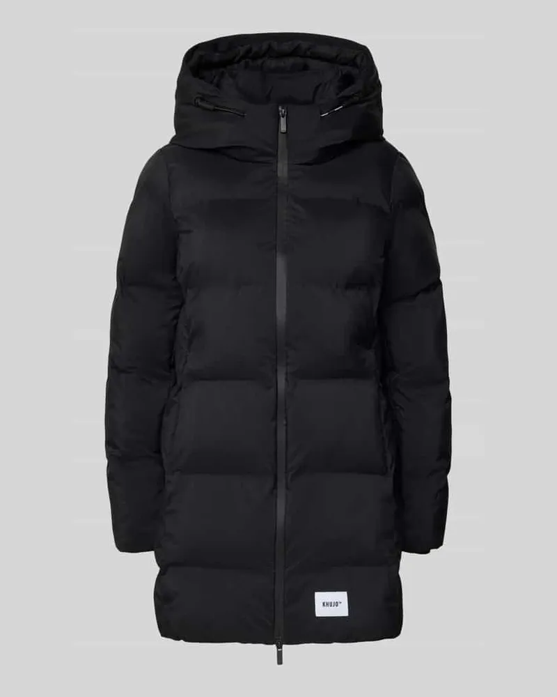khujo Steppjacke mit Label-Patch Modell 'Tanare Black