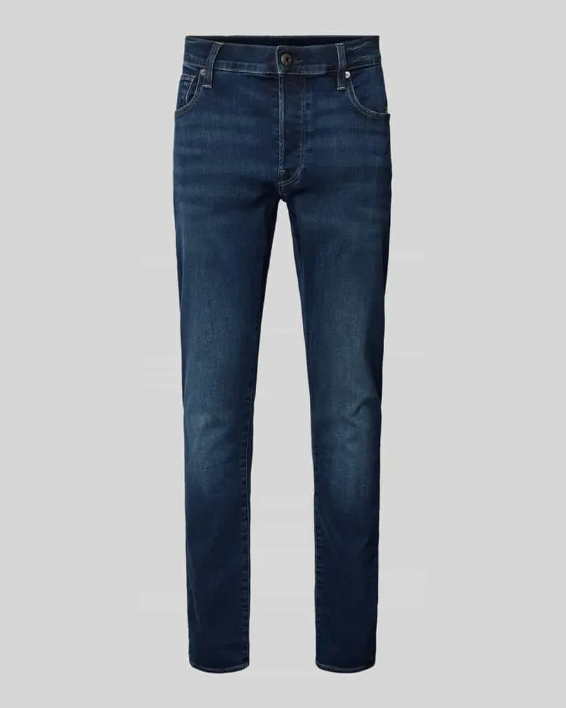 G-STAR RAW Slim Fit Jeans im 5-Pocket-Design Dunkelblau
