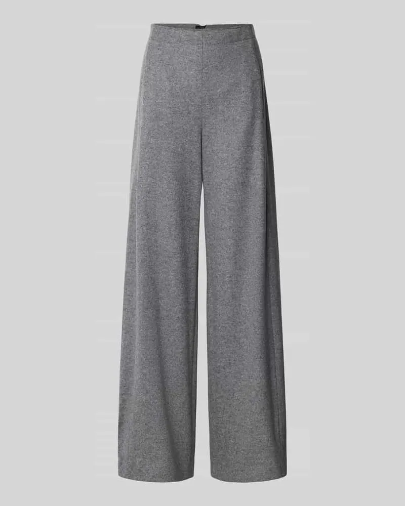 windsor. Stoffhose aus Schurwolle mit Eingrifftaschen Mittelgrau