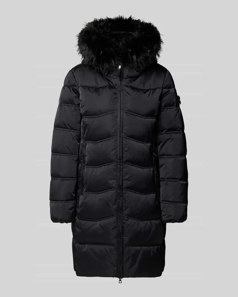 khujo Steppjacke mit Zweiwege-Reißverschluss Modell 'RATKE Black