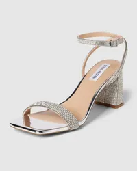 Steve Madden Sandalette mit Strasssteinbesatz Modell 'LUXE Silber