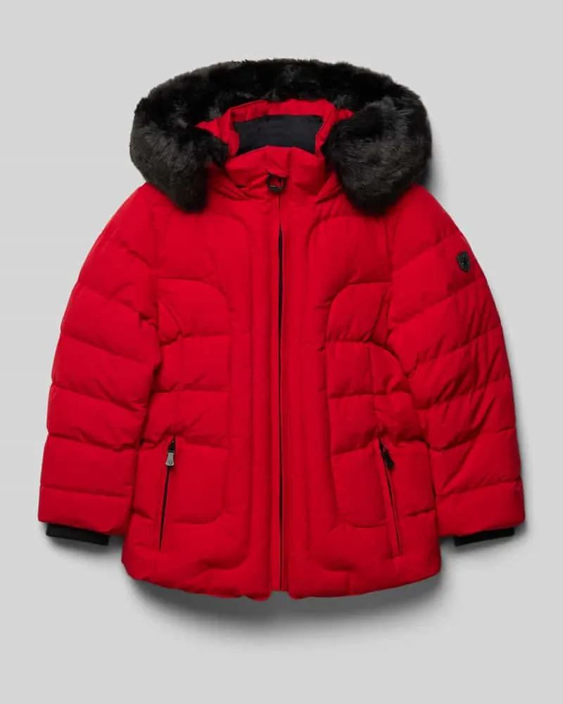 Wellensteyn Steppjacke mit Reißverschluss Modell 'Belvitesse Rot