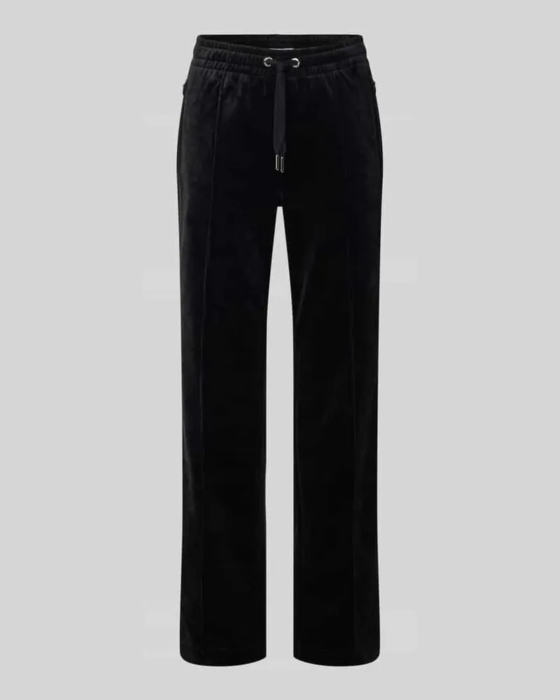 Juicy Couture Track Pants mit Reißverschlusstaschen Modell 'TINA Black