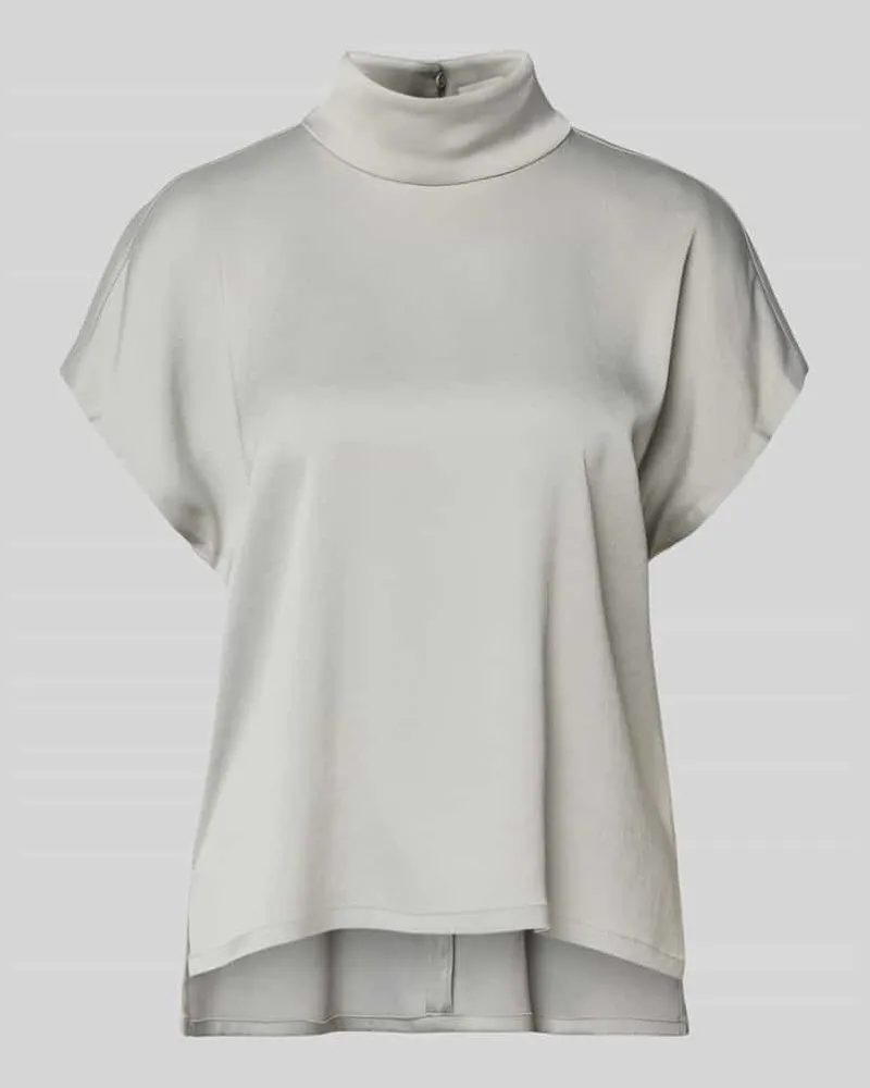 Drykorn Blusenshirt mit Stehkragen Modell 'ALARIA Hellgrau