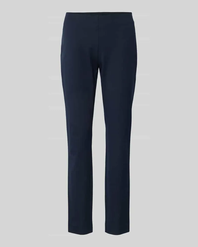 Ralph Lauren Skinny Fit Stoffhose mit elastischem Bund Modell 'KESLINA Marine