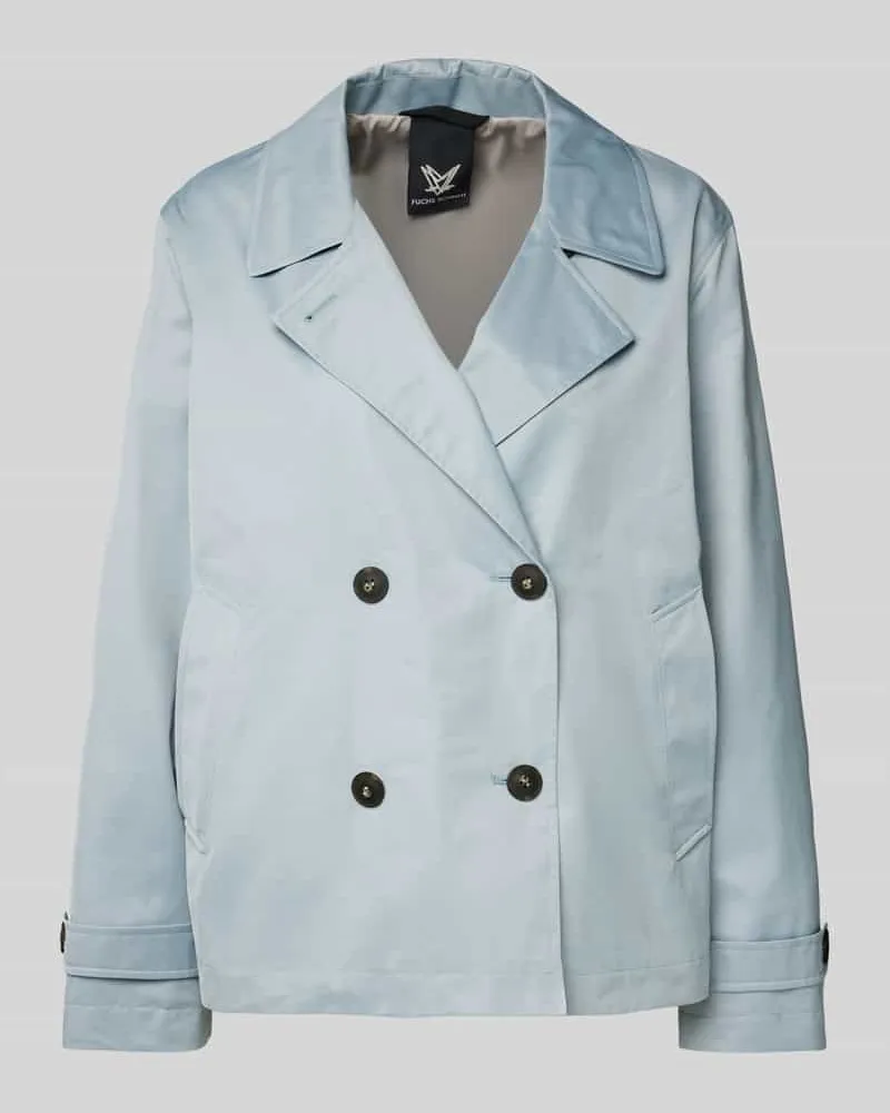 Fuchs Schmitt Jacke mit Reverskragen Hellblau