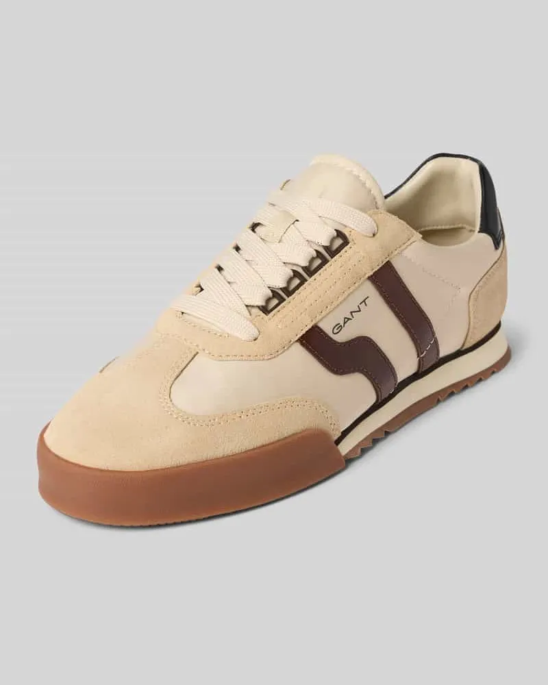 Gant Sneaker mit Label-Detail Modell 'Baylle Sand
