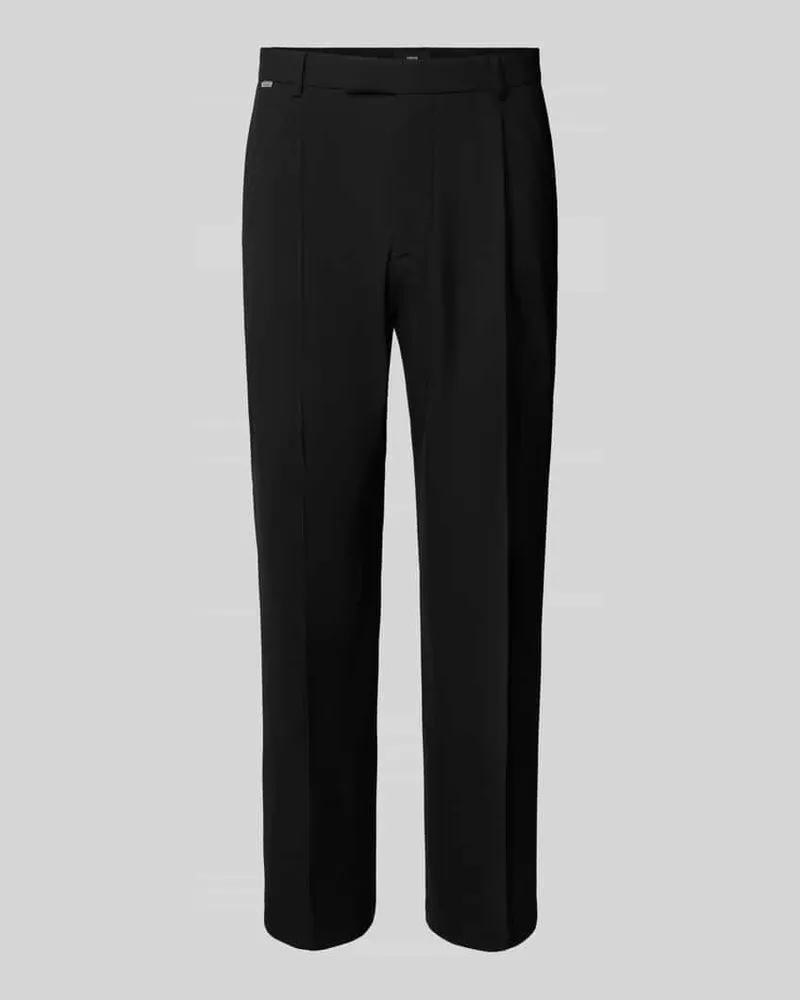 cinque Stoffhose mit französischen Eingrifftaschen Modell 'Salto Black