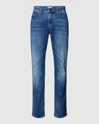 Tommy Hilfiger Slim Fit Jeans mit 5-Pocket-Design Modell 'SCANTON Jeansblau