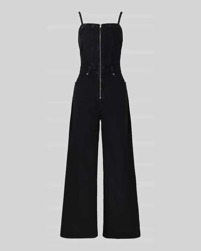 Levi's Regular Fit Jumpsuit aus reiner Baumwolle Modell 'SEAMED Dunkelblau