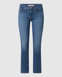 Levi's Shaping Straight Fit Jeans mit Stretch-Anteil Modell '314' - ‘Water Blau