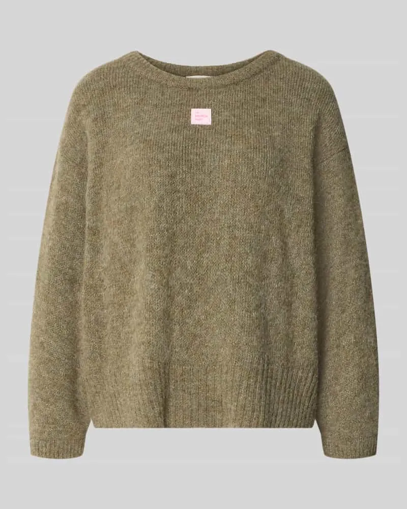 American Vintage Oversized Pullover mit Alpaka-Anteil Modell 'East Khaki