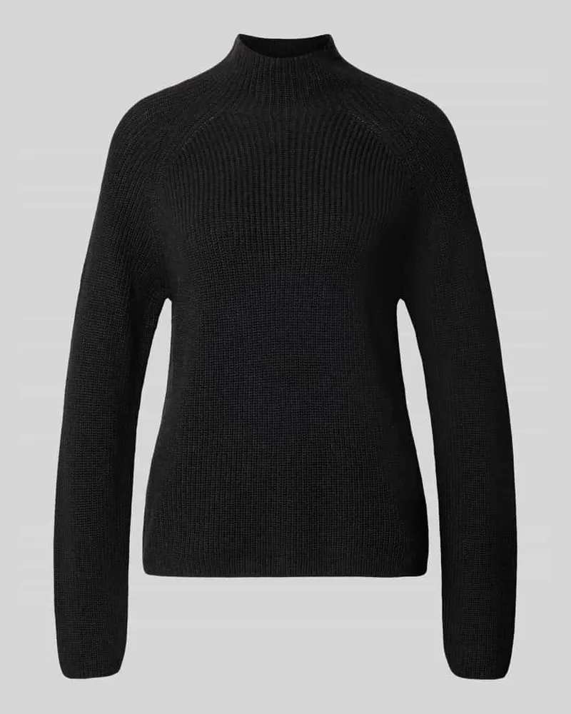 Marc O'Polo Regular Fit Pullover aus reiner Baumwolle Anthrazit
