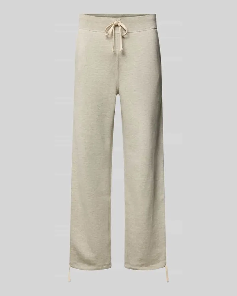 Ralph Lauren Sweatpants mit elastischem Bund und Kordelzug Offwhite
