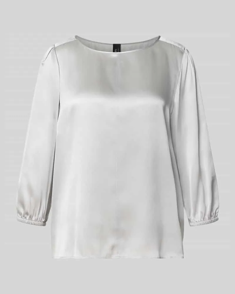 Marc Cain Blusenshirt aus Seide mit 3/4-Arm Stein