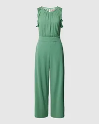 Vera Mont Jumpsuit mit Volants Hellgruen