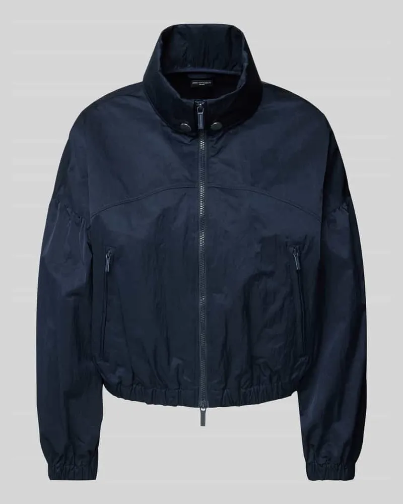 Armani Exchange Blouson mit Reißverschlusstaschen Marine