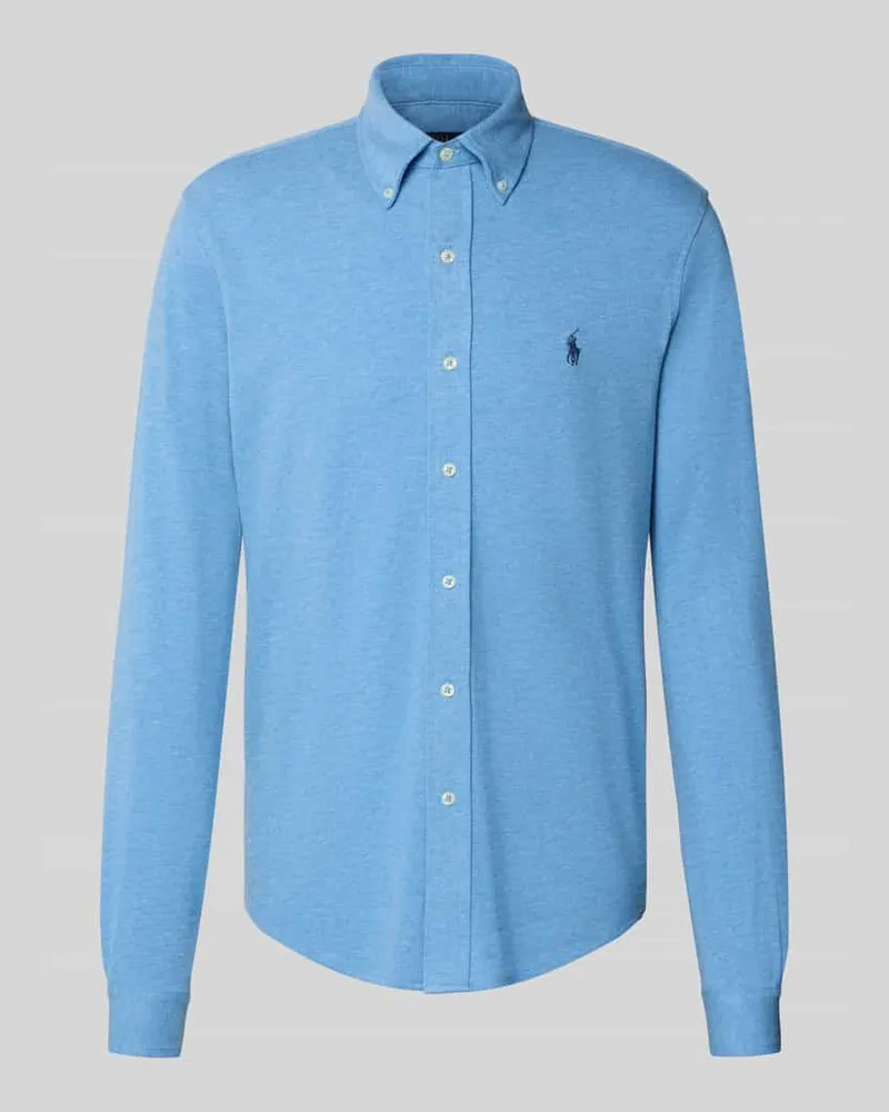 Ralph Lauren Regular Fit Freizeithemd mit Button-Down-Kragen Royal