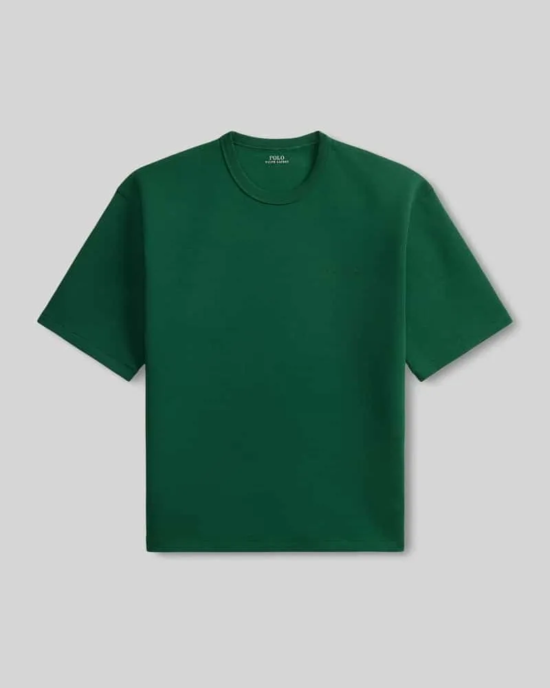 Ralph Lauren Loose Fit T-Shirt aus Baumwoll-Mix Gruen