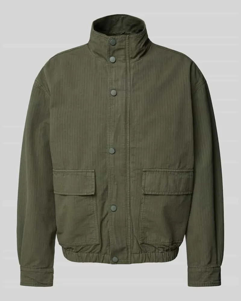 American Vintage Blouson mit Stehkragen Modell 'RYGYBAY Schilf