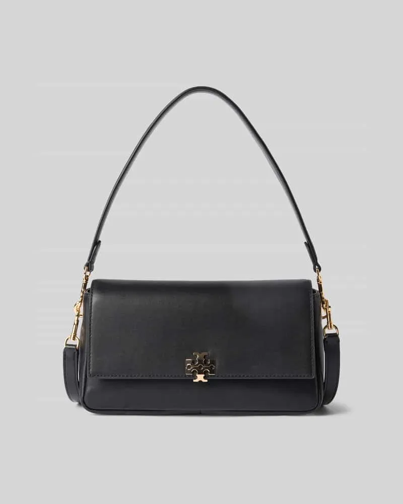 Tory Burch Handtasche mit Klickverschluss und Tragehenkel Black