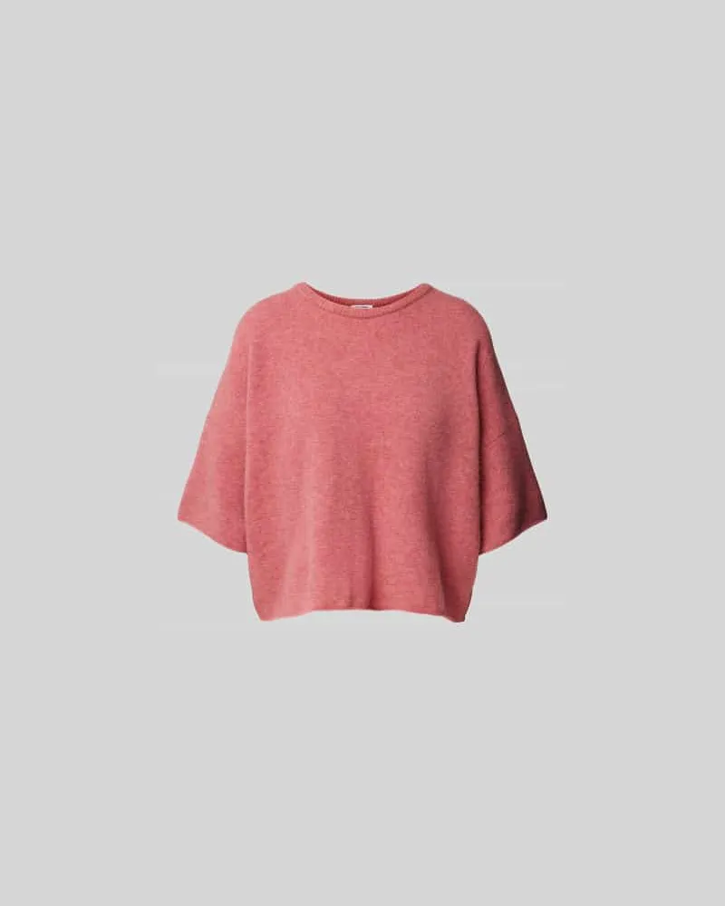 Filippa K T-Shirt in Strick-Optik Kirsche