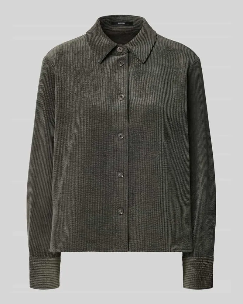 someday. Regular Fit Bluse aus Cord Modell 'Zortney Oliv