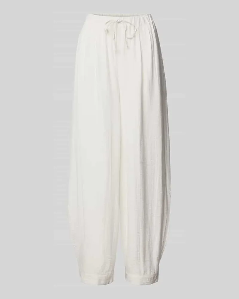 Gestuz Stoffhose mit elastischem Bund Modell 'camila Beige