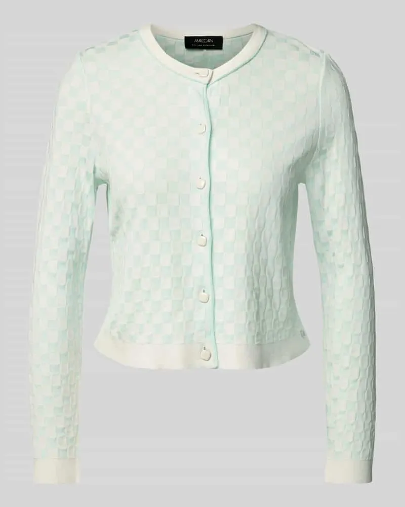 Marc Cain Strickjacke mit Knopfleiste Mint