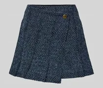 Skort in Wickeloptik mit seitlichem Reißverschluss