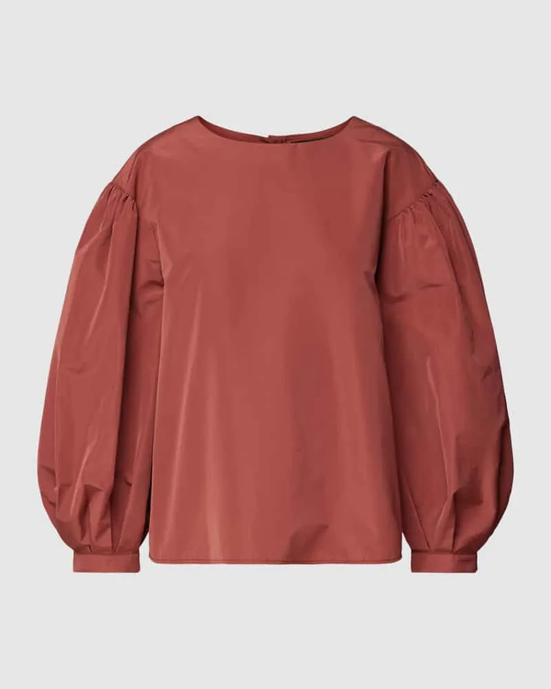 Max Mara Bluse mit Puffärmeln Modell 'ZEUS Terra