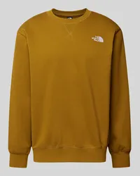 The North Face Sweatshirt mit Label-Print Khaki