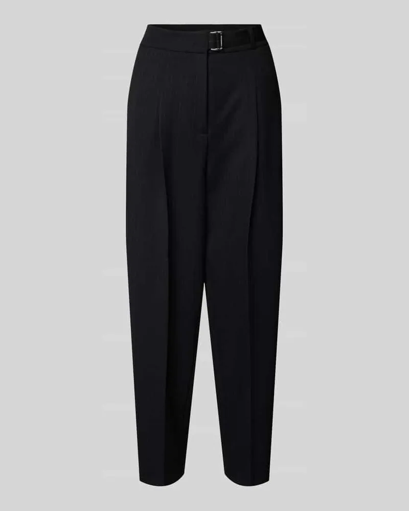 Cambio Hose mit Bügelfalten und Gürtel Modell 'ELAINE PLEAT Marine